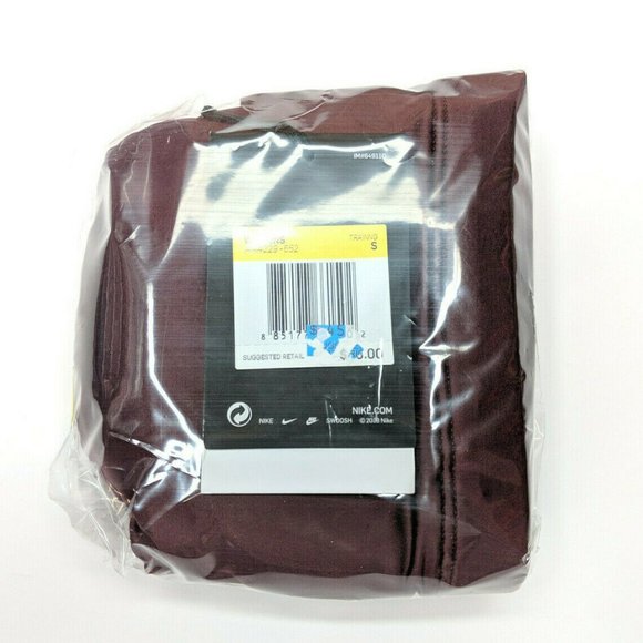 Nike Indy Fitness Sports Bra Womens Maroon Yoga - Picture 5 of 6